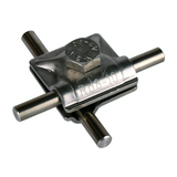 MV-kapocs Rd8-10mm T-/kereszt-/párhuzamos csatlakozó kezeletlen MVK 8.10 SKM10X30 V2A DEHN