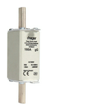 NH biztosítóbetét gG NH0 160A gL/gG 500V AC 120kA homlokoldali-kioldásjelzéssel LNH Hager