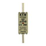 NH biztosítóbetét NH0 50A gL/gG 500V AC 120kA kombikijelző-kioldásjelzéssel Bussmann EATON