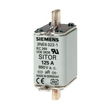 NH biztosítóbetét NH00 125A gR 690V AC/DC 100.0kA homlokoldali-kioldásjelzéssel 3NE SIEMENS