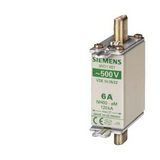 NH biztosítóbetét NH00 40A 500V gR homlokoldali-kioldásjelzéssel 3ND1817 SIEMENS