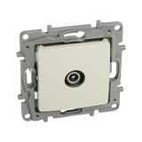 Niloé antenna aljzat TV körmös süllyesztett bézs 1-kimenet átmenő 14dB/860MHz LEGRAND