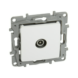 Niloé antenna aljzat TV körmös süllyesztett fehér 1-kimenet MM-végzáró 10dB/860MHz LEGRAND