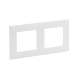 NiloéStep keret 2-egység vízszintes és függőleges műanyag fehér kezeletlen LEGRAND