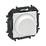 NiloéStep fényerőszabályzó 2vez. betét közp. fedéllel forgatógomb fehér 300W süllyesztett LEGRAND