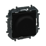 NiloéStep fényerőszabályzó 2vez. betét közp. fedéllel forgatógomb fekete 300W LEGRAND