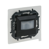 NiloéStep mozgásérzékelő falba IP44 2-vezetékes 170° PIR 8m-előre(/hátra) 100W/LED 240V fekete LEGRAND