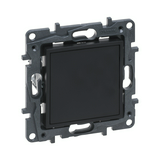 NiloéStep vakfedél műanyag négyzetes fekete LEGRAND