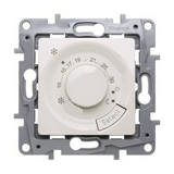 Niloé szobatermosztát analóg központi fedlap 7-30°C 4A 230V süllyesztett fehér LEGRAND