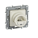 Niloé USB töltőaljzat A 2P+F 16A/230V dugaljjal 1 x 2400mA/ 5V süllyesztett bézs LEGRAND
