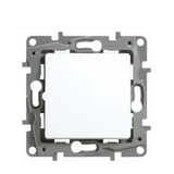 Niloé vakfedél vakfedél fehér üres-jel IP20 műanyag kapocs/csavar LEGRAND