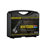 LED vadászlámpa készlet 1000lm 95500cd 618m USB 5Ah 21700 1x tölthető akku NEW P30 KIT NITECORE