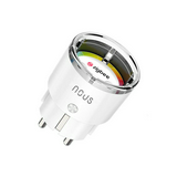 RF okos dugaljadapter ZigBee fogyasztásmérős 230VAC-táp fehér  nyomó működés 2400MHz A1Z nous