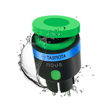 RF okos dugaljadapter WiFi Tasmota kültéri fogyasztásmérős 230VAC-táp fekete 2400MHz A6T nous