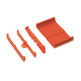 Nyáktartó profil narancs, hossz: 2m, szélesség: 119mm  RS SP 2 2000 mm OG CONTA-CLIP