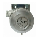 Nyomáskülönbség-kapcsoló légcsatornára +2m műanyag cső +csatlakopzó 100Pa- 1000Pa 3A/ SIEMENS