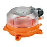 Nyomáskülönbség-kapcsoló levegőre 20Pa- 300Pa 1A/ 250V 6mm-átmérő tömlőcsatlakozó IP54 BELIMO