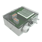 Nyomáskülönbség távadó gázra MultiRange aktív 2x0..10V levegőre gázra DPA7000+ LCD VV Thermokon