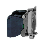 Nyomógomb aljzat érintkezővel beépíthető 1-z 1-ny 3A/AC15/230V csúszósarus Harmony XB4 Schneider