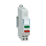 Nyomógomb sorolható 1ny 1z 20A 250V/ AC piros/zöld 1M CX3 LEGRAND
