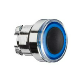 Nyomógombfej világító lapos kék kerek Harmony XB4 Schneider