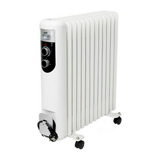 Olajradiátor termosztáttal gurítható álló 230VAC 2500W 13-bordás 3-fokozat Somogyi Elektronic