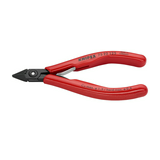 Elektronikai oldalcsípő fogó 64HRC max.d1,32/0,9/0,4mm piros normál 125mm KNIPEX