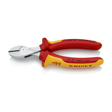 Oldalcsípő fogó nagy áttételű max.d4,8/3,8/2,7 piros-sárga normál 160mm szigetelt 1000V KNIPEX