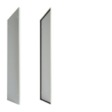 Oldallappár 5U porszórt acél 224mm x 810mm fehér Quadro5 Hager