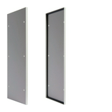 Oldallappár 7U porszórt acél 224mm x 1110mm fehér Quadro5 Hager