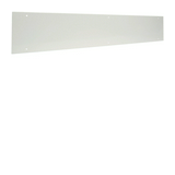 Oldallappár 8U porszórt acél 224mm x 1260mm fehér Quadro5 Hager