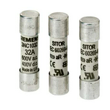 Olvadóbiztosító betét hengeres aR 10x38mm 10A 10-600V AC SITOR SIEMENS