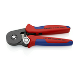 Krimp fogó önbeálló 0.08-10mm2 négyszögletes préselés-présforma mechanikus KNIPEX