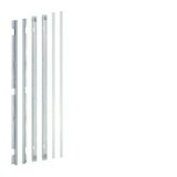 Oszlopkészlet funkcionális 1900mm-magas szekrényhez 1791.6mm x 36.6mm x 63mm Quadro+ Hager