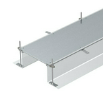 Padlócsatorna nyitható zárt 200mm 2400mm-hossz 40-240mm-állíthatóság OKA-G20040240 OBO-BETTERMANN