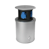Padlódoboz kiemelhető 1xCEE16A/5P 3x16A/2P+F dugalj IP67 280mm 4-modul SV301-4S Electraplan