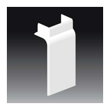 Padlószegély-csatorna L-idom-fedél 80X25-höz 25mm 80mm 18.5mm 41.1mm műanyag PVC LP KOPOS