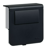 Padószegély-csatorna doboz 30W LED-trafóval 1x műanyag 80mm-ma/csatorna 20mm-mé/csatorna SL Hager