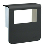 Padószegély-csatorna szerelvénydoboz 1x műanyag 80mm-ma/csatorna 20mm-mé/csatorna SL Hager