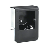 Padószegély-csatorna szerelvénydoboz kerettel 1x műanyag 80mm-ma/csatorna SL Hager