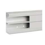 Parapetcsatorna 140mm x 55mm 2000mm kezeletlen műanyag fényesfehér fedéllel OptiLine 45 Schneider