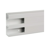 Parapetcsatorna 165mm x 55mm 2000mm kezeletlen műanyag fényesfehér fedéllel OptiLine 45 Schneider