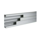 Parapetcsatorna 185mm x 55mm 2000mm eloxált alumínium natúr fedéllel OptiLine 45 Schneider