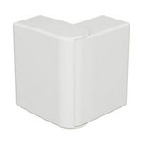 Parapetcsatorna külső sarok 130x50-hez 60-120° fényesfehér műanyag kúpfedél DLP-S LEGRAND