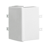 Parapetcsatorna külső sarok 60x20-hoz 60-120° fényesfehér műanyag kúpfedél DLP mini LEGRAND