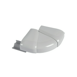 Parapetcsatorna külső sarok állítható 80x50-hez 85-120° világosszürke műanyag DLP LEGRAND