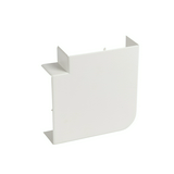 Parapetcsatorna L-idom 130x50-hez emelkedő/süllyedő 90° fényesfehér műanyag DLP-S LEGRAND