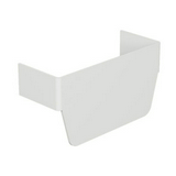 Parapetcsatorna T-idom 130x50-hez 130mm x 50mm műanyag fényesfehér alap+fedél DLP-S LEGRAND