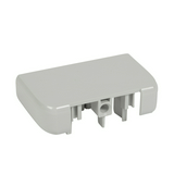 Parapetcsatorna végzáró 80x50-hez szimmetrikus 80mm x 50mm kezeletlen műanyag DLP LEGRAND