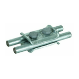 Párhuzamos összekötő  Rd 7-10 mm-hez párhuzamos összekötő acél PV 7.10 SKM8X20 STTZN DEHN